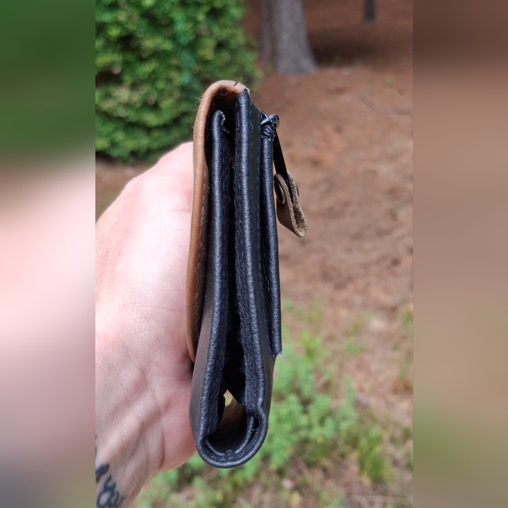 Black Leather Tote Bag - Picture 14 of 16